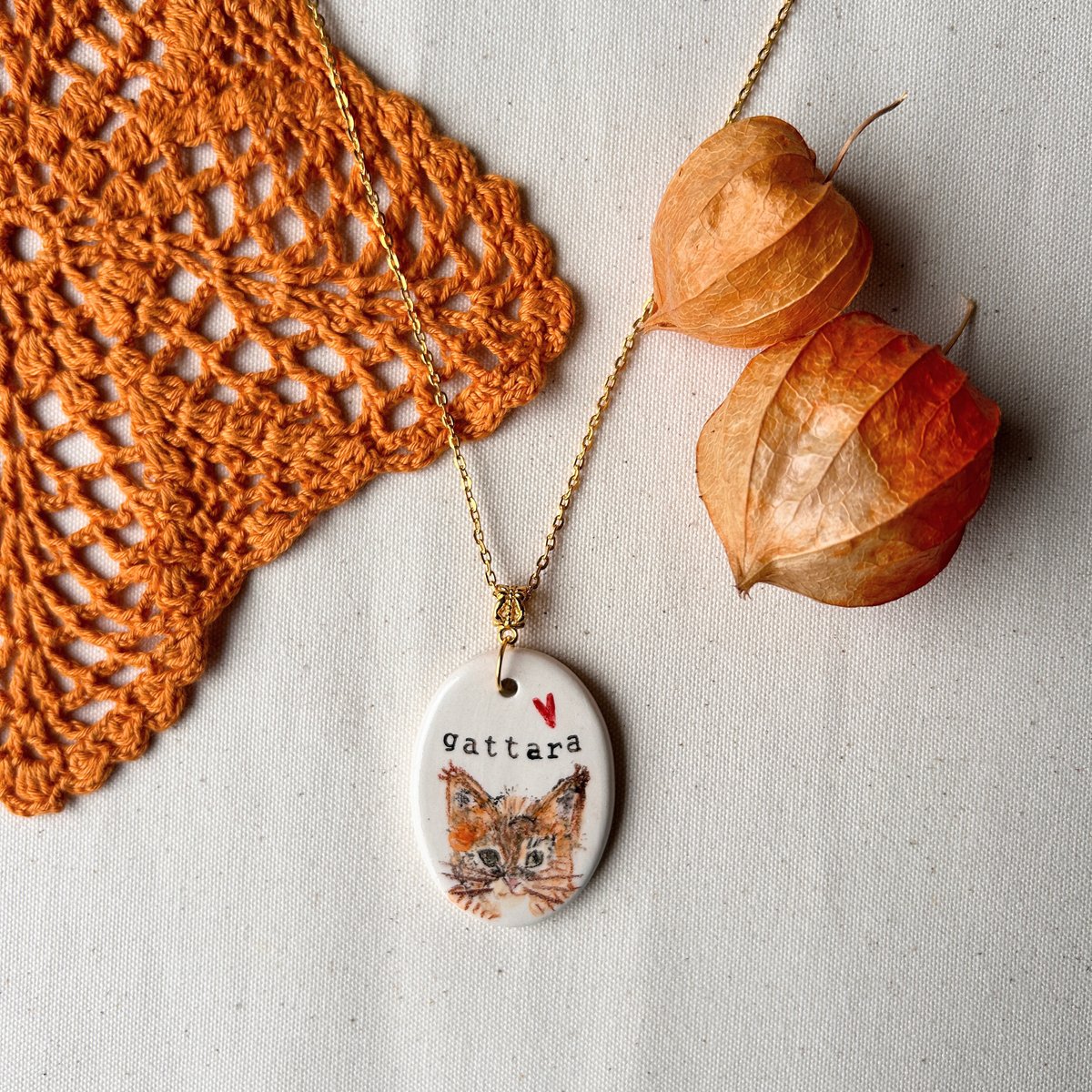 COLLANA CERAMICA - GATTARA