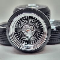 Image 6 of 1:25 17 inch straight lace chrome