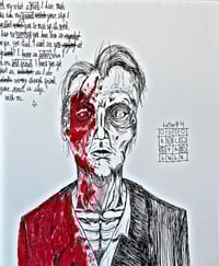 Image 1 of 14x17in. Drawing “Phantom”
