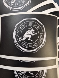 Image 2 of No guard jumping stickers round and rectangular 