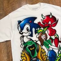 Image 3 of 1 of 1 airbrush mashup tee : XL 