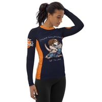 Image 1 of Women's Rash Guard, Meerkatsu: Coach Yuki