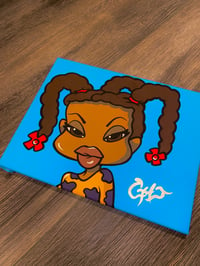 Susie Carmichael X Bratz Canvas Painting 