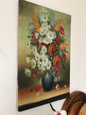 Peinture sur Toile Bouquet de fleurs Marguerites 