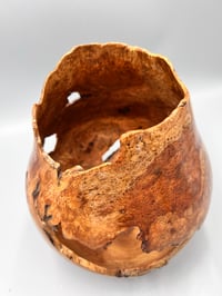 Image 3 of Cherry Burl Vessel- Lyle Jamieson