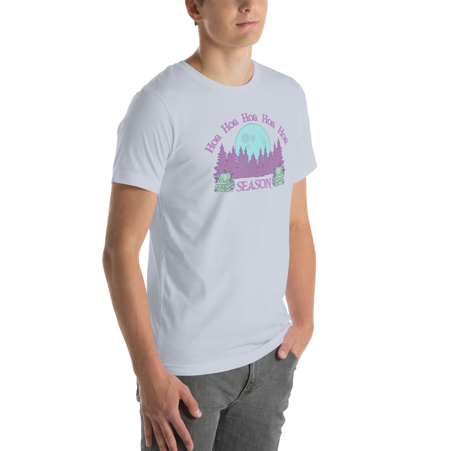Image of Hoa pastel Unisex t-shirt