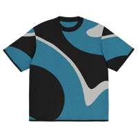 Image 4 of Classic Tee #1 Teal/Light Gray/Black