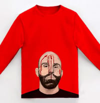 Nick Gage long sleeve red