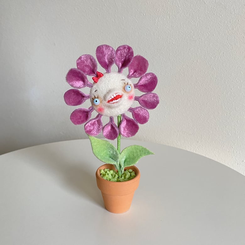 Image of Singing Flower in Purple