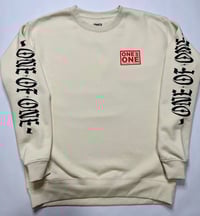 Image 2 of KEEP GOD FIRST- CREAM CREWNECK