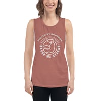 Image 4 of Fueled By Bourbon Ladies’ Tank