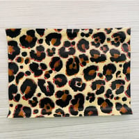 Image 2 of Leopard recycled plastic zip pouch 