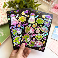Image 4 of Hologaphic Sticker Sheet - Outa Space