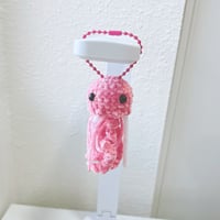 Image 9 of crochet jellyfish keychain (pick your color)