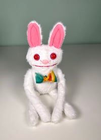 Image 2 of Soft Weighted Bunnies w/ Bow ties