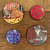 Rocky Mountain Gothic Button Set