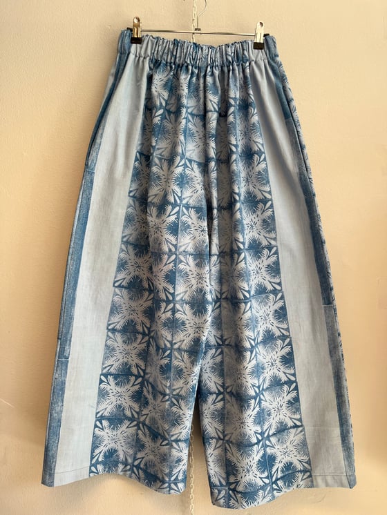 Image of Oversize pants blue batik  (xs-xxl))