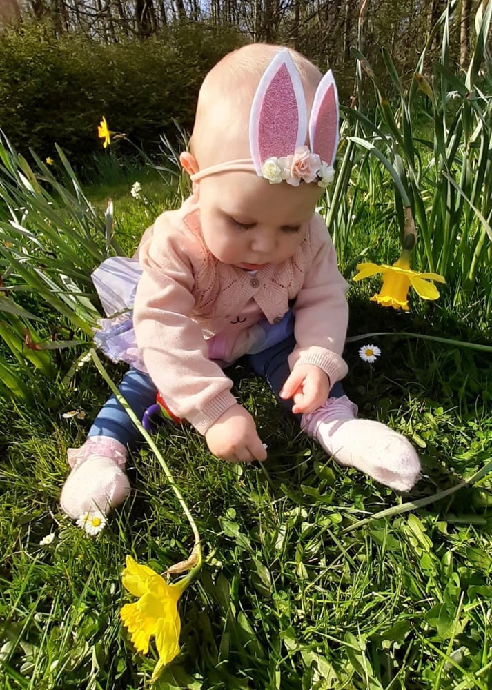 Image of Easter bunny headband 