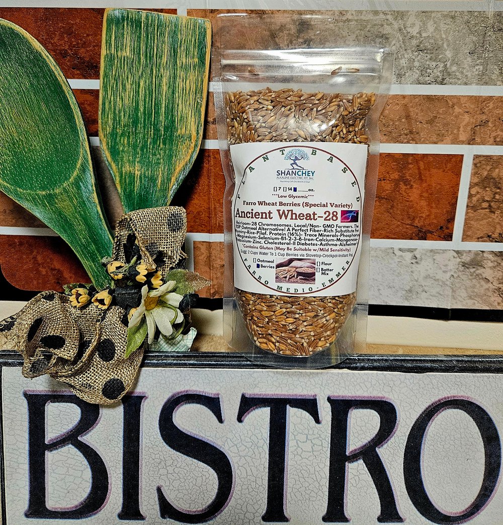 ANCIENT WHEAT-28! The REAL Oatmeal Alternative-BERRIES & FLOUR. HIGH PROTEIN!