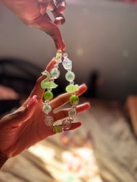 Image 1 of Phone Chains (16mm/20mm beads) - Green (Glow in the Dark)