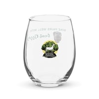 Image 1 of Stemless wine glass- Wine and Goat Kisses