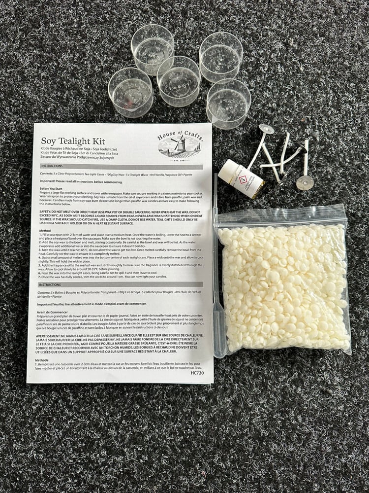 Image of Soy Tealight Kit