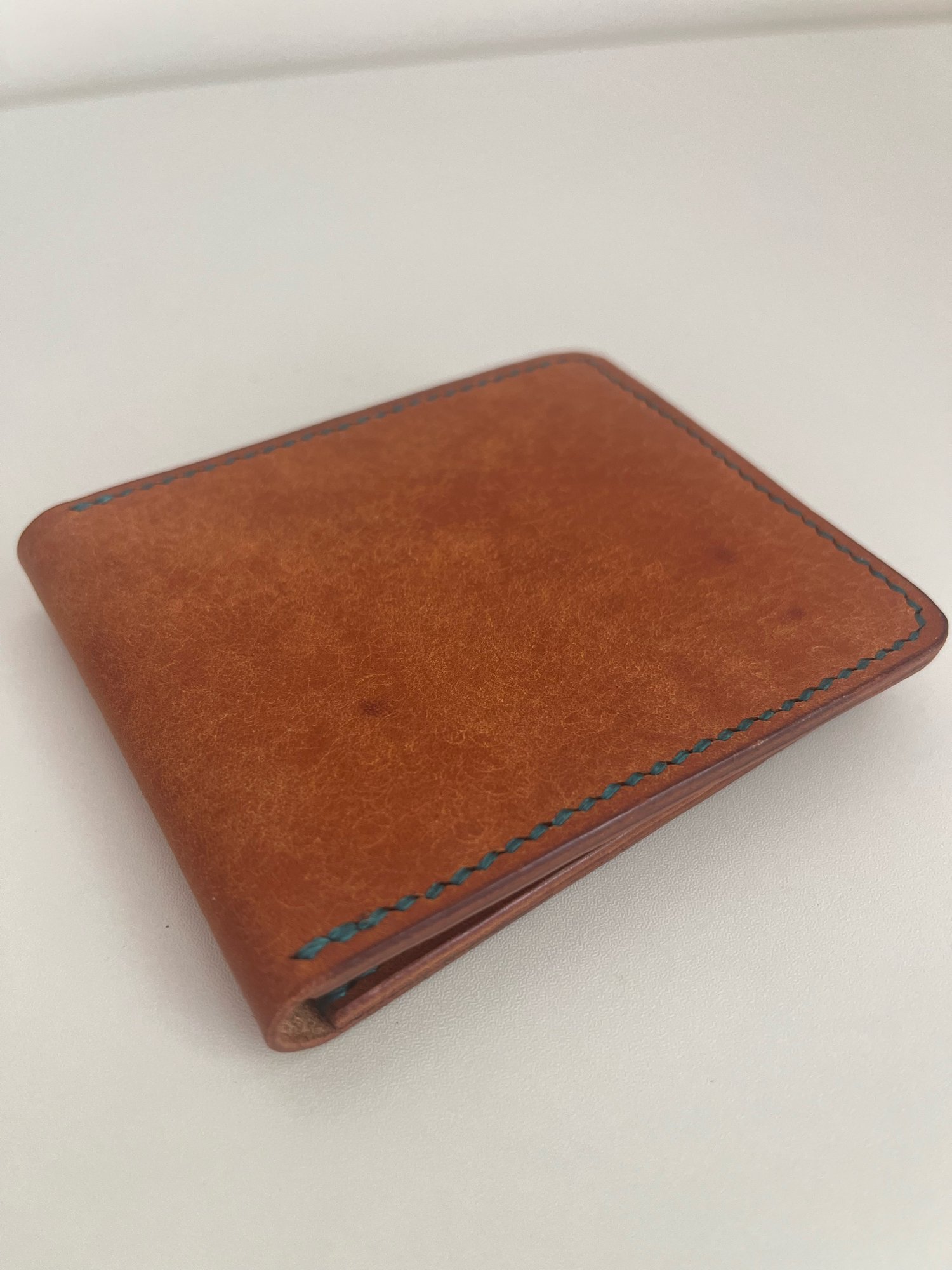 Image of Cognac Pueblo 8-Pocket Slim Bifold 