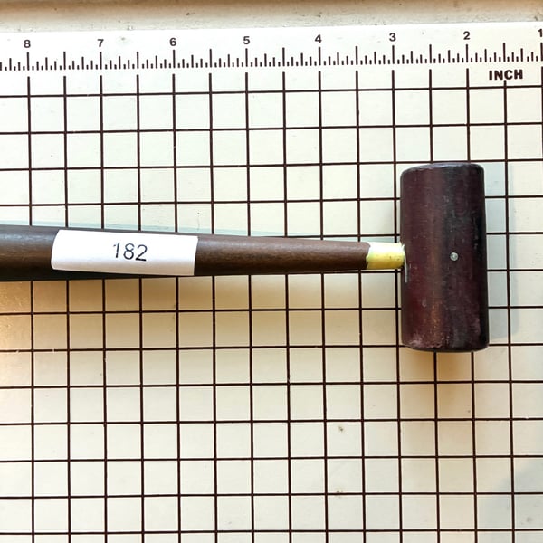 Image of Used Purpleheart Wood Mallet (item 182)