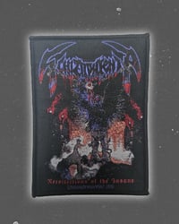 Image 1 of  vertical woven patch - Recollections of the Insane 