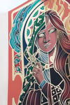 Brigid Of Faughart - Gold Foil Print