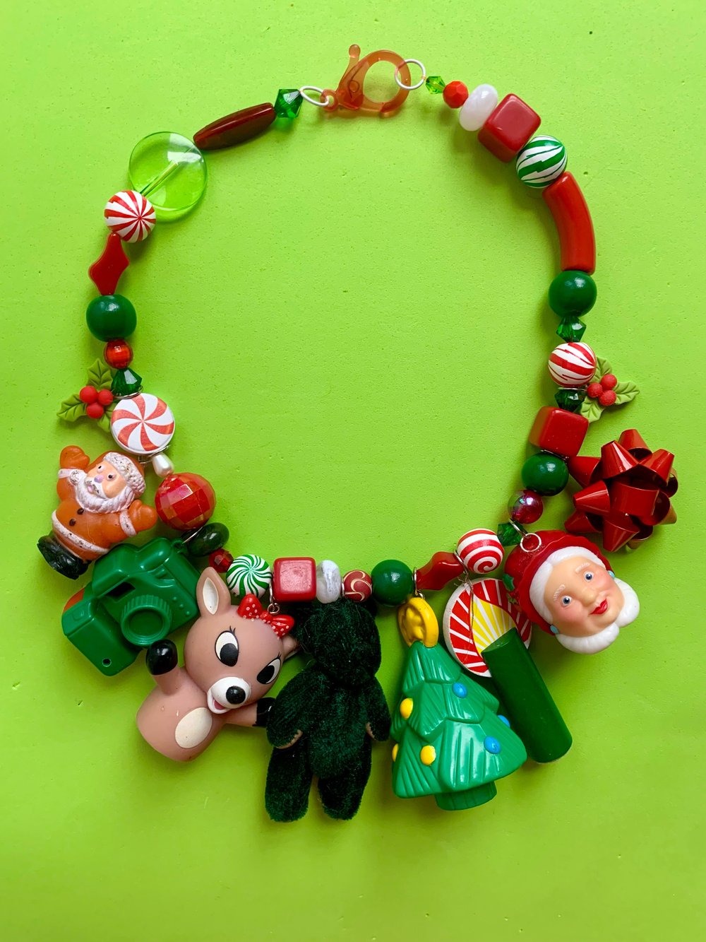 Kitschy Christmas Necklace