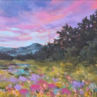 Morning in the Valley   12x12