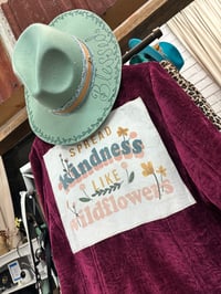 Image 1 of Blessed not Stressed Sage Green Hat