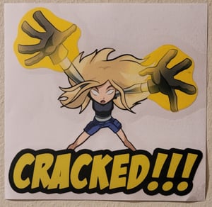 Image of Terra CRACKED Sticker
