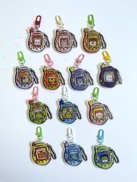 Image 2 of miniteen tamagotchi keychain
