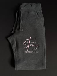 Image 3 of "She Is Strong" PROVERBS 31:25 Faith based/Spiritual Armor (Comes with a free pen!)