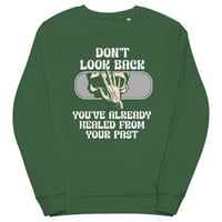 Image 9 of Unisex organic PAST HEALING sweatshirt