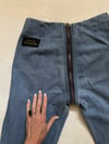 70s zip-around denim