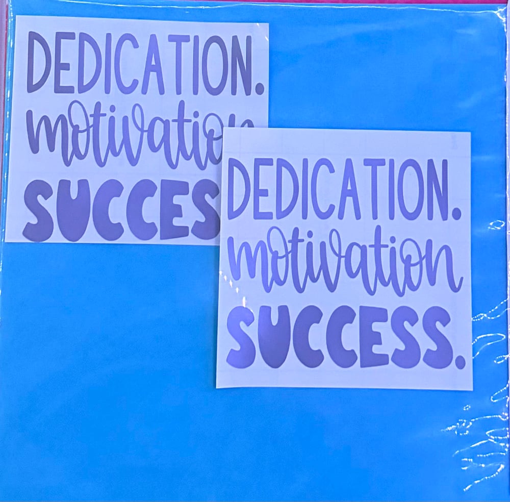 Image of Motivation Decal (6x6in)