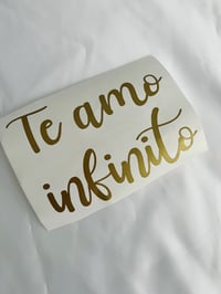 te amo infinito 8inch