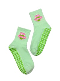 Image 1 of Matcha Green Pilates Socks 