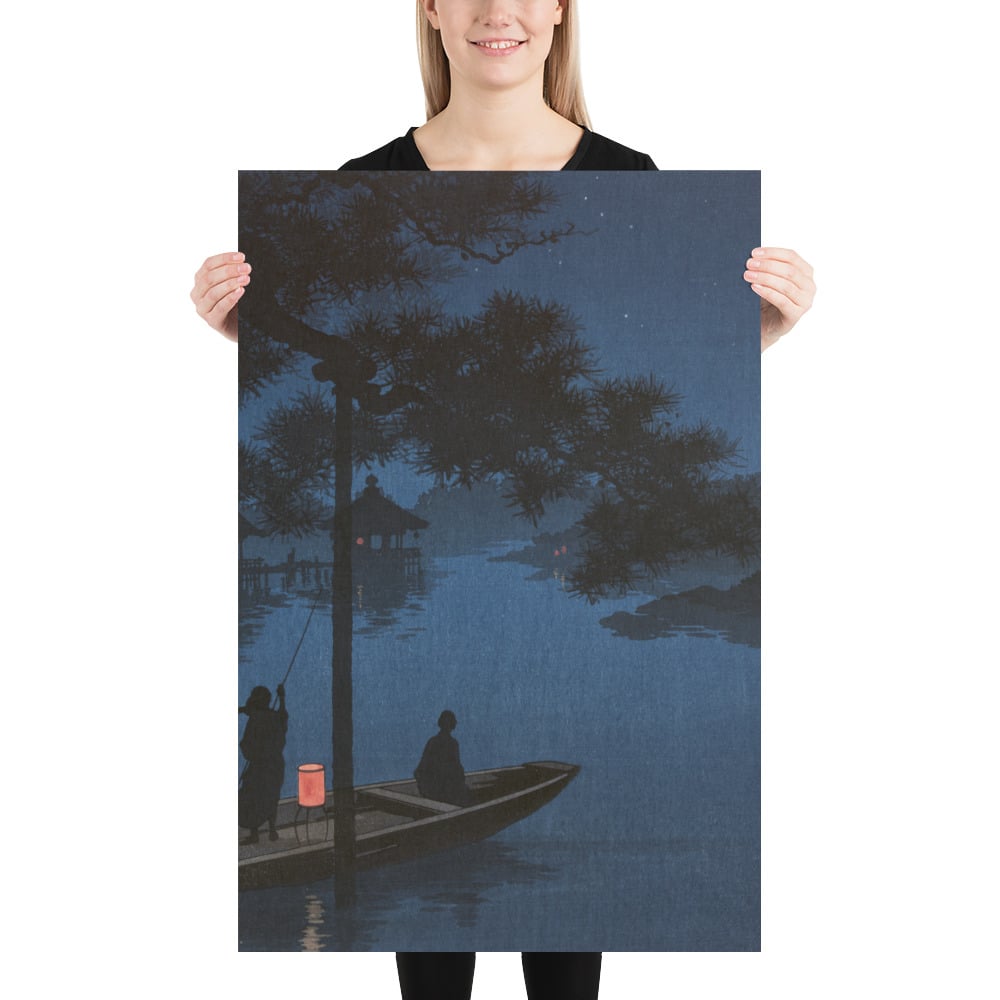 Shubi pine at Night - Poster