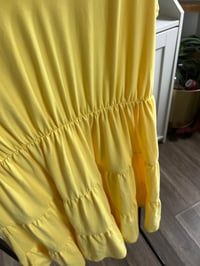 Image 2 of yellow tier dress
