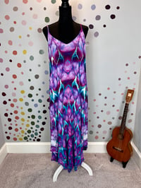 Image 1 of Mermaid Scale Maxi Dress