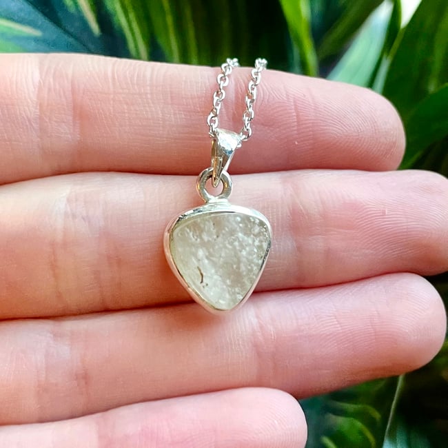 Libyan Desert Glass Necklace Bluesundaystudio Libyan Desert Glass Necklace Bluesundaystudio