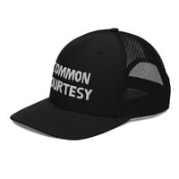 Image 2 of Common Courtesy Trucker Cap