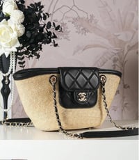 Image 1 of CC Straw Bag