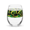 Image of Jah Know Stemless wine glass
