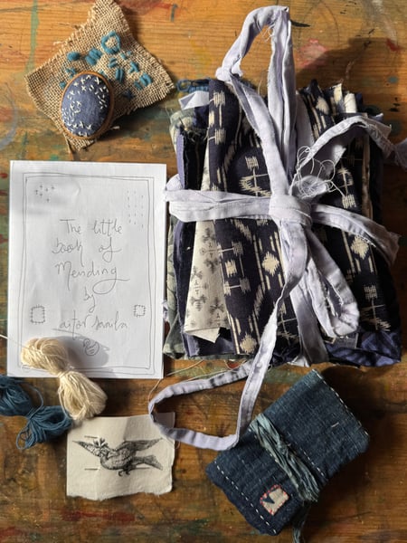 Image of Mending sashiko & boro kit 