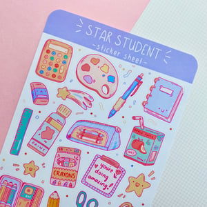 Image of Star Student Sticker Sheet